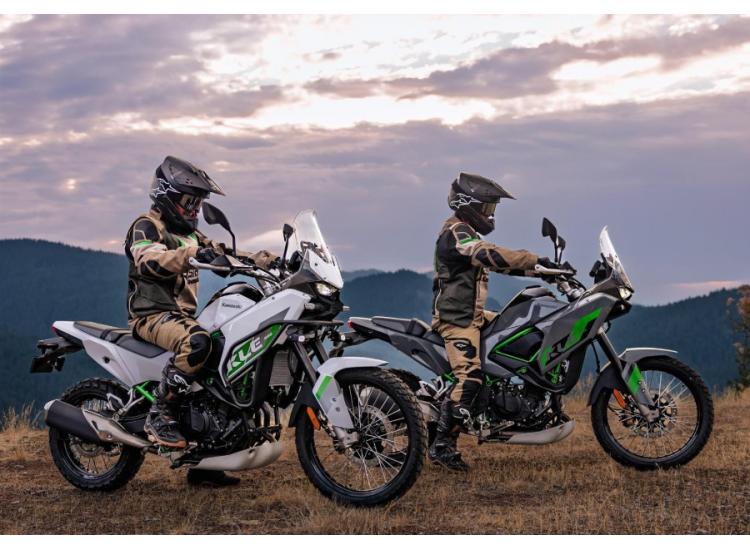 La nouvelle KLE500: Life’s a Rally, Ride it